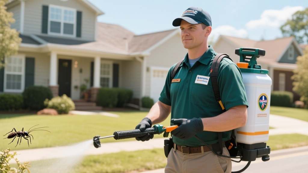 Beautiful downtown Spartanburg, SC skyline and cityscape